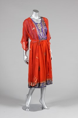 Lot 68 - An Indian inspired ensemble, probably Thea...