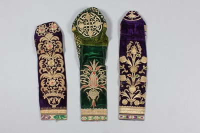 Lot 337 - Three women's haircovers, (Kultapushak),...