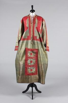 Lot 355 - An embroidered robe, Balochistan, circa 1910,...