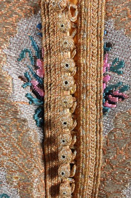 Lot 273 - A gold brocade woman's robe, Moroccan, circa...