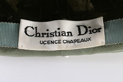 Lot 151 - A Christian Dior lily of the valley hat, circa...