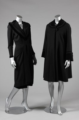 Lot 39 - A group of day/dinner wear, mainly 1950s, six...