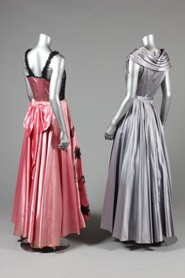 Lot 40 - Nine evening ensembles, mainly 1950s-early 60s,...