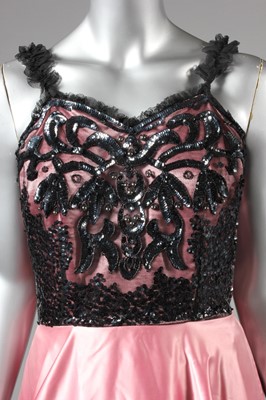 Lot 40 - Nine evening ensembles, mainly 1950s-early 60s,...