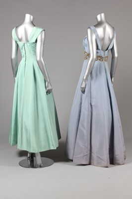 Lot 40 - Nine evening ensembles, mainly 1950s-early 60s,...