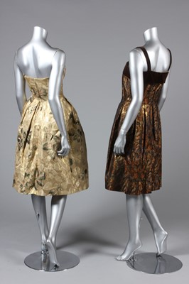 Lot 45 - A group of gold-toned evening wear, late 1950s-...