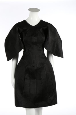 Lot 275 - An Alexander McQueen quilted satin cocktail...