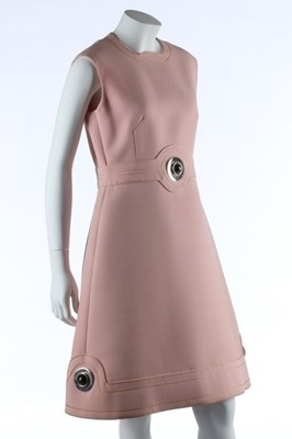 Lot 136 - A Pierre Cardin for Elizabeth Arden pink wool...