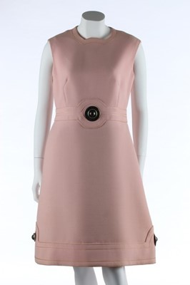 Lot 136 - A Pierre Cardin for Elizabeth Arden pink wool...