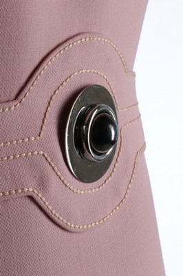 Lot 136 - A Pierre Cardin for Elizabeth Arden pink wool...