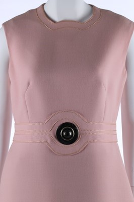 Lot 136 - A Pierre Cardin for Elizabeth Arden pink wool...
