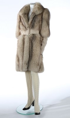 Lot 278 - An Alexander McQueen fox and cashmere knit...