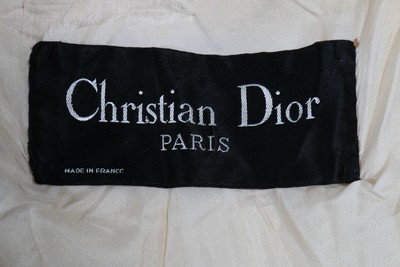 Lot 162 - A Dior couture leopard and arctic fox cape,...