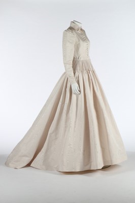 Lot 165 - An Yves Saint Laurent couture bridal gown, mid...