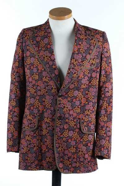 Lot 176 - A Ted Lapidus men's floral blazer jacket,...