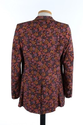 Lot 176 - A Ted Lapidus men's floral blazer jacket,...