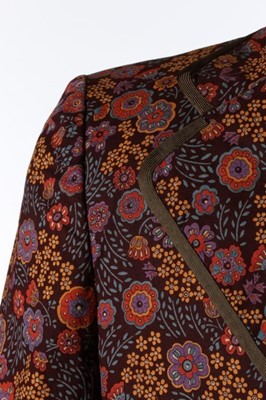 Lot 176 - A Ted Lapidus men's floral blazer jacket,...