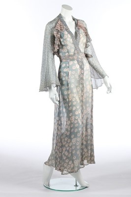 Lot 182 - An Ossie Clark/Celia Birtwell printed chiffon '...