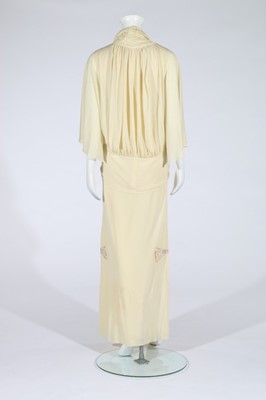 Lot 180 - A Bill Gibb 'piano-key' knit 'kimono'...