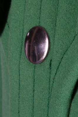 Lot 141 - A Pierre Cardin apple-green wool man's coat,...