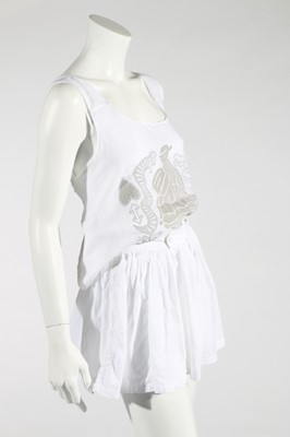 Lot 213 - A Westwood/McLaren muslin vest with Keith...