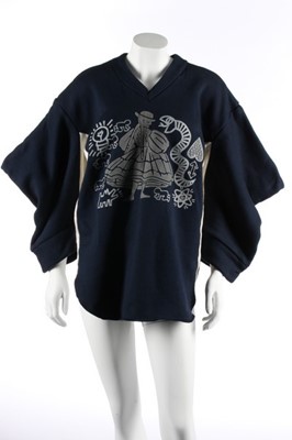 Lot 214 - A Westwood/McLaren navy cotton sweat-shirt,...