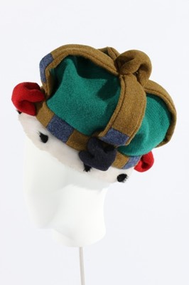 Lot 226 - A Vivienne Westwood crown, 'Harris Tweed'...