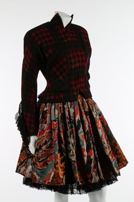 Lot 191 - A Christian Lacroix couture cocktail ensemble,...