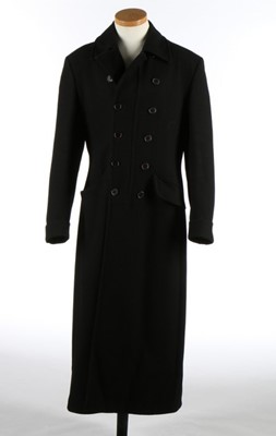 Lot 259 - An Alexander McQueen black wool great-coat,...