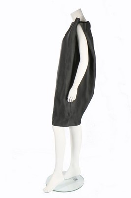 Lot 163 - A rare Balenciaga couture black gazar '4-Sided'...
