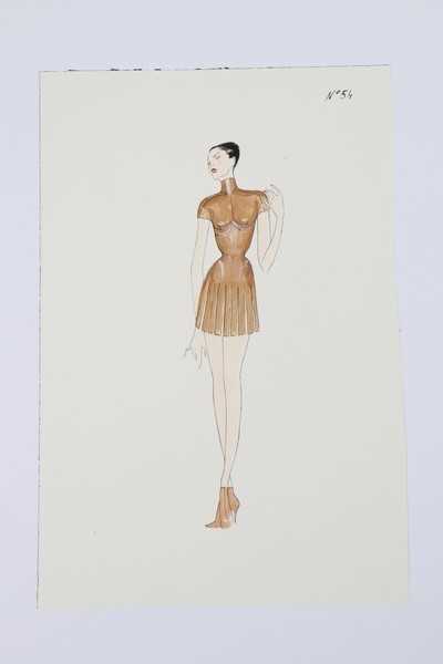 Alexander Mcqueen Fashion Sketches Alexander Mcqueen Fashion Sketches