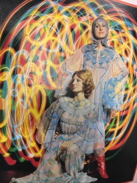 Zandra Rodea Print Lot 176 - An early Zandra Rhodes 'Knitted Circle'