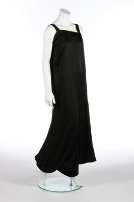 Lot 232 - A Yohji Yamamamoto black silk culotte dress,...