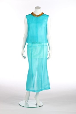 Lot 238 - A Junya Watanabe/Comme des Garçons turquoise...