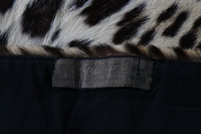 Lot 70 - A Paquin leopard skin stole, 1924, narrow...