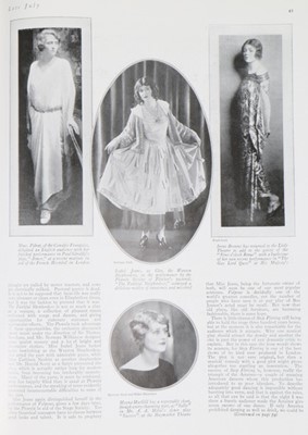 Lot 38 - British Vogue magazines, 1923, a near-complete...