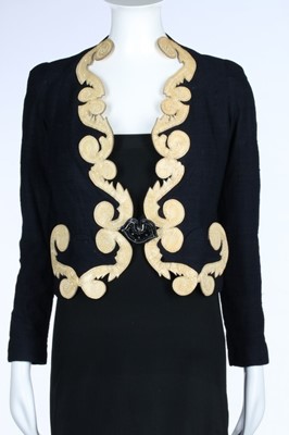 Lot 98 - A rare and important Schiaparelli midnight...