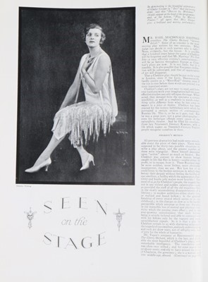 Lot 40 - British Vogue magazines, 1925, a complete run...