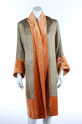 Lot 64 - A Donguy couture evening coat, mid 1920s,...