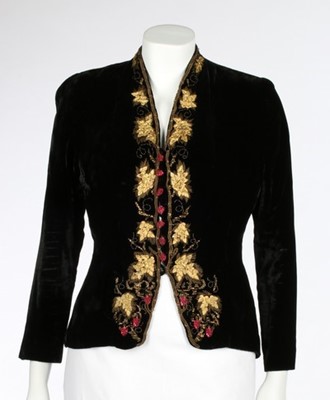 Lot 97 - A rare Elsa Schiaparelli evening jacket,...