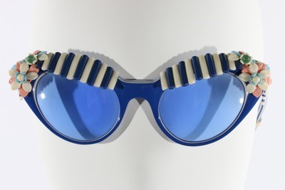 Lot 90 - Elsa Schiaparelli's prescription sunglasses,...