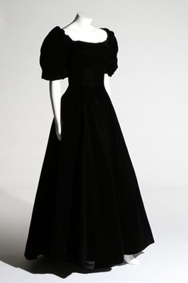 Lot 120 - A Christian Dior black 'Princess de Cleves'...