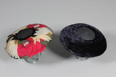 Lot 7 - A group of broad-brimmed hats, 1950s, fourteen...