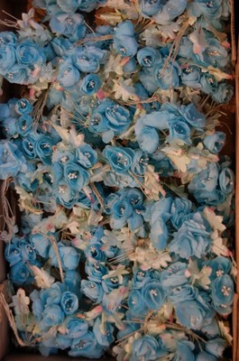 Lot 152 - Five boxes of silk flowers, comprising: one of...