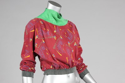 Lot 175 - A Mr Freedom artists smock, 1971, labelled,...