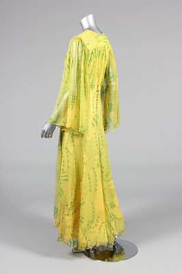 Lot 207 - An Ossie Clark/Celia Birtwell printed chiffon...