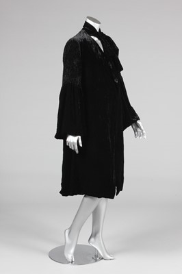 Lot 230 - A Debenham & Freebody evening coat in original...