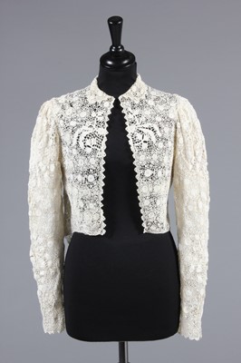 Lot 27 - An early 1930s jacket formed from Edwardian...