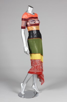 Lot 236 - A Jean Paul Gaultier tattoo printed jersey...