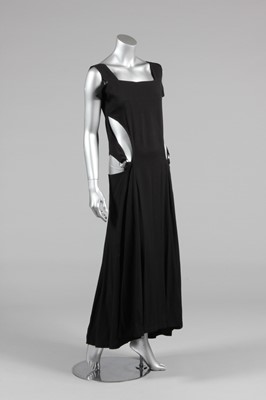 Lot 241 - A Yohji Yamamoto black rayon tunic dress, mid...